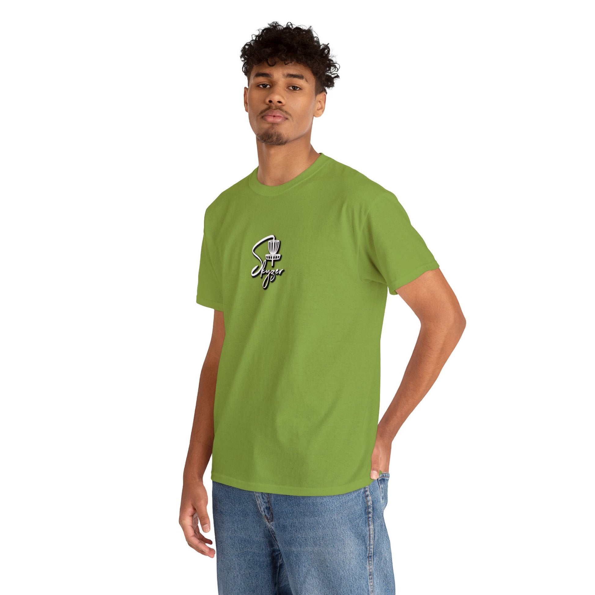 Skyzer Unisex Heavy Cotton Tee-Skyzer Disc Golf