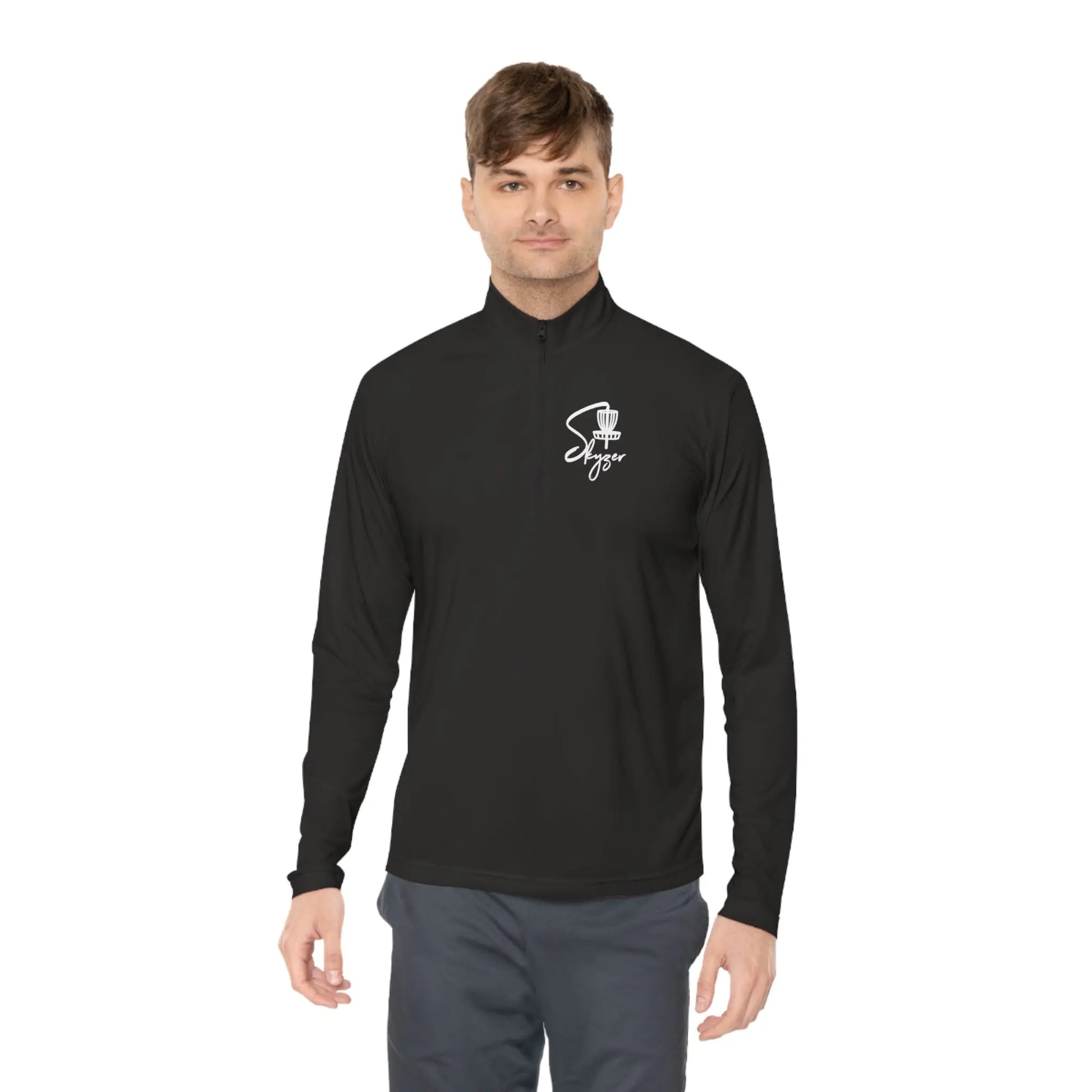 Skyzer Unisex Quarter-Zip Pullover-Skyzer Disc Golf