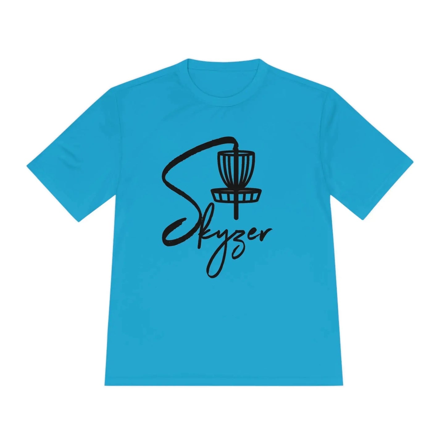 Skyzer Unisex Moisture Wicking T-shirt-Skyzer Disc Golf