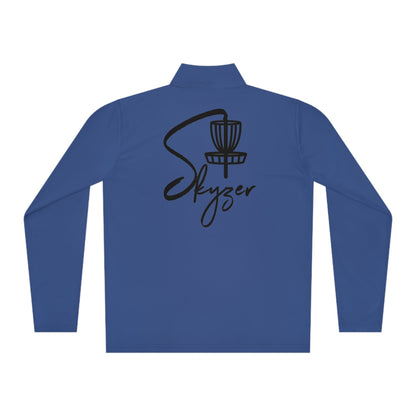 Skyzer Unisex Quarter-Zip Pullover-Skyzer Disc Golf