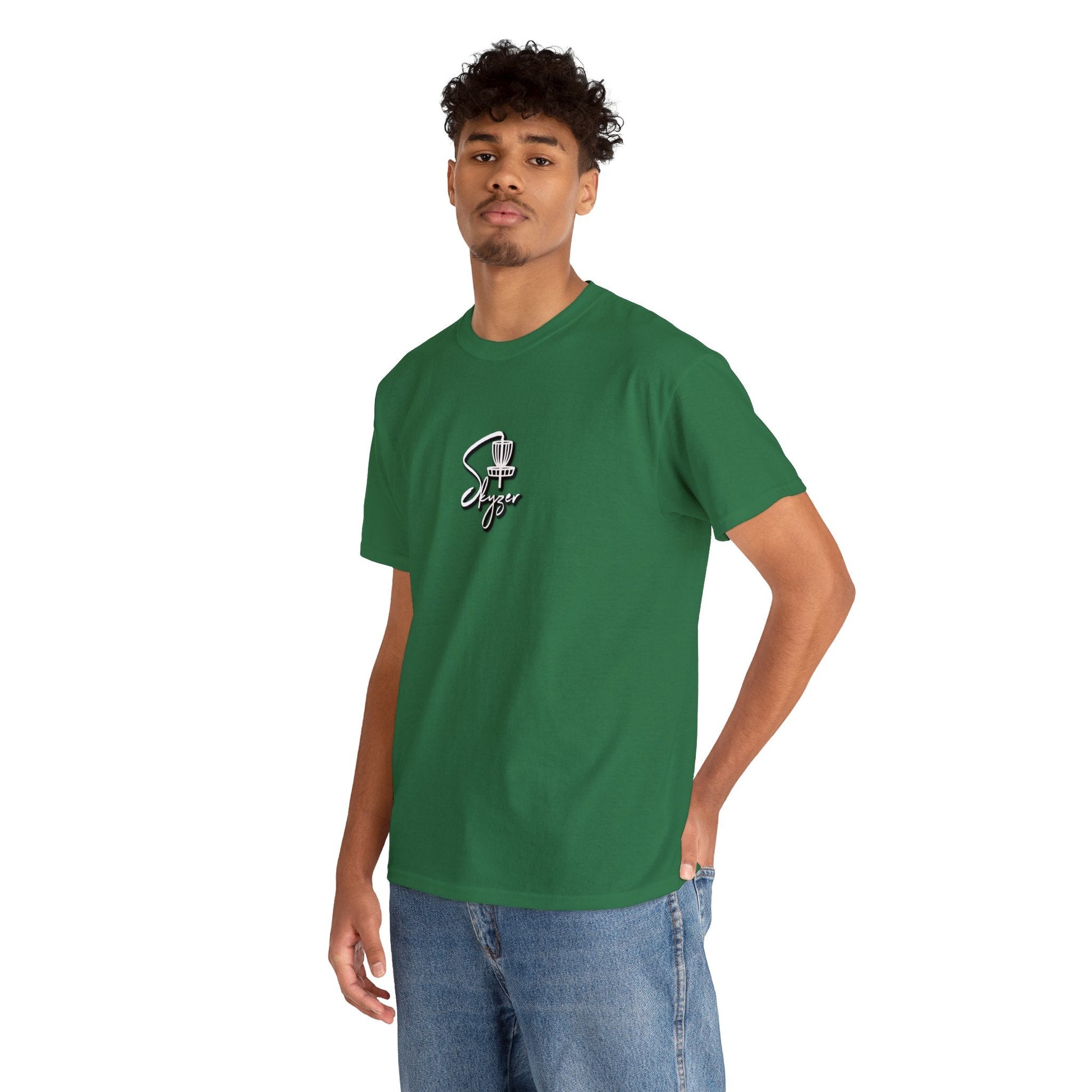 Skyzer Unisex Heavy Cotton Tee-Skyzer Disc Golf