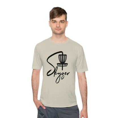 Skyzer Unisex Moisture Wicking T-shirt-Skyzer Disc Golf