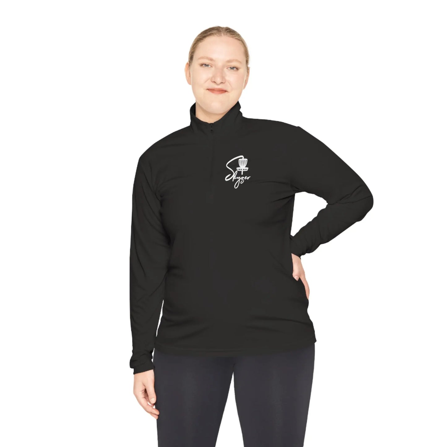 Skyzer Unisex Quarter-Zip Pullover-Skyzer Disc Golf