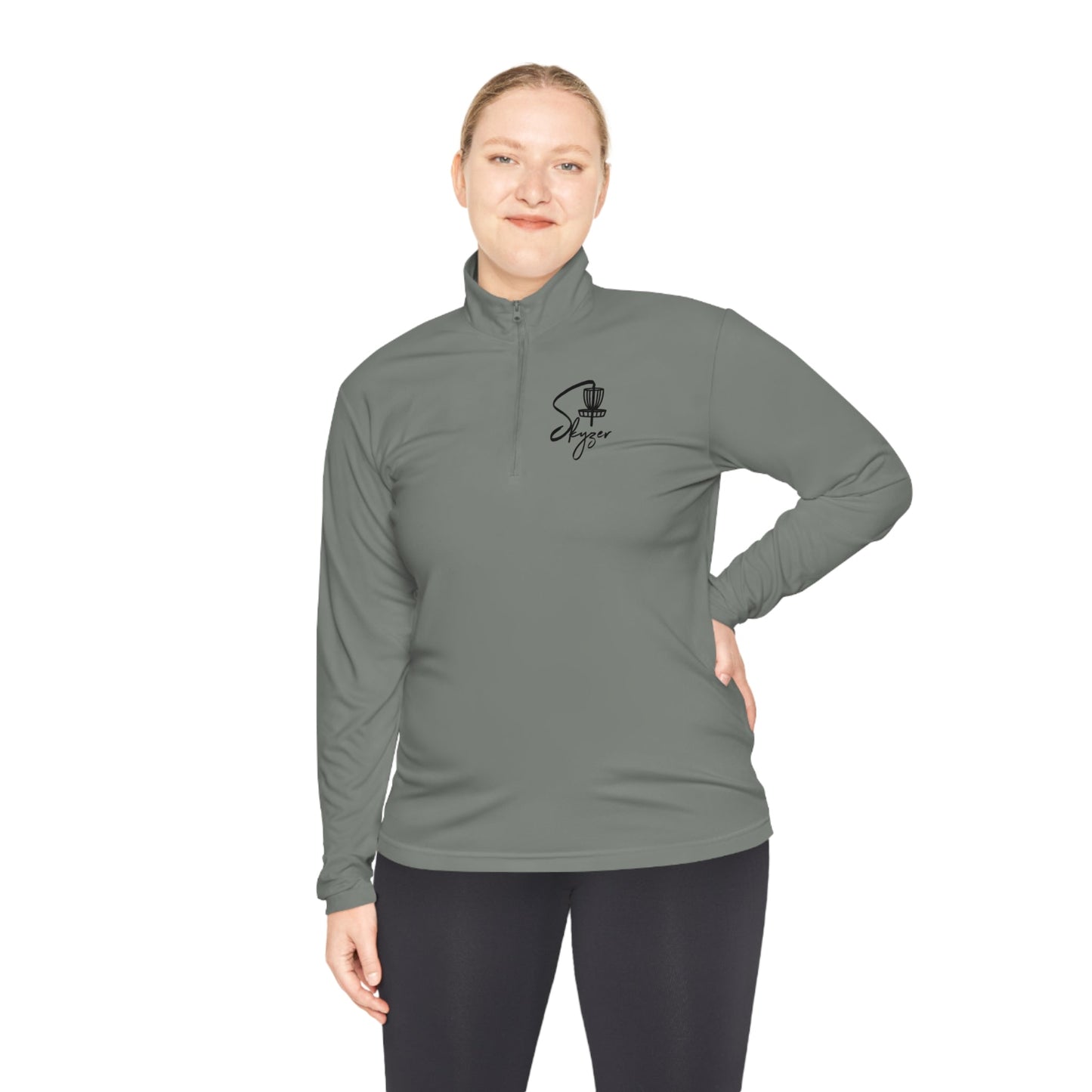 Skyzer Unisex Quarter-Zip Pullover-Skyzer Disc Golf