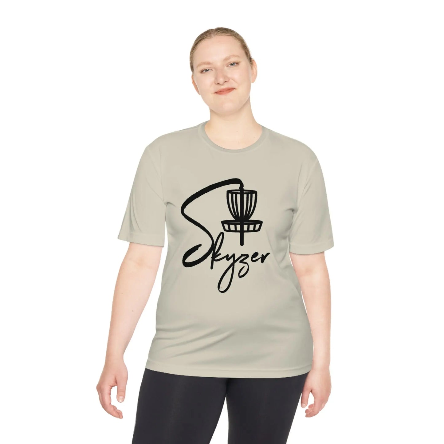 Skyzer Unisex Moisture Wicking T-shirt-Skyzer Disc Golf