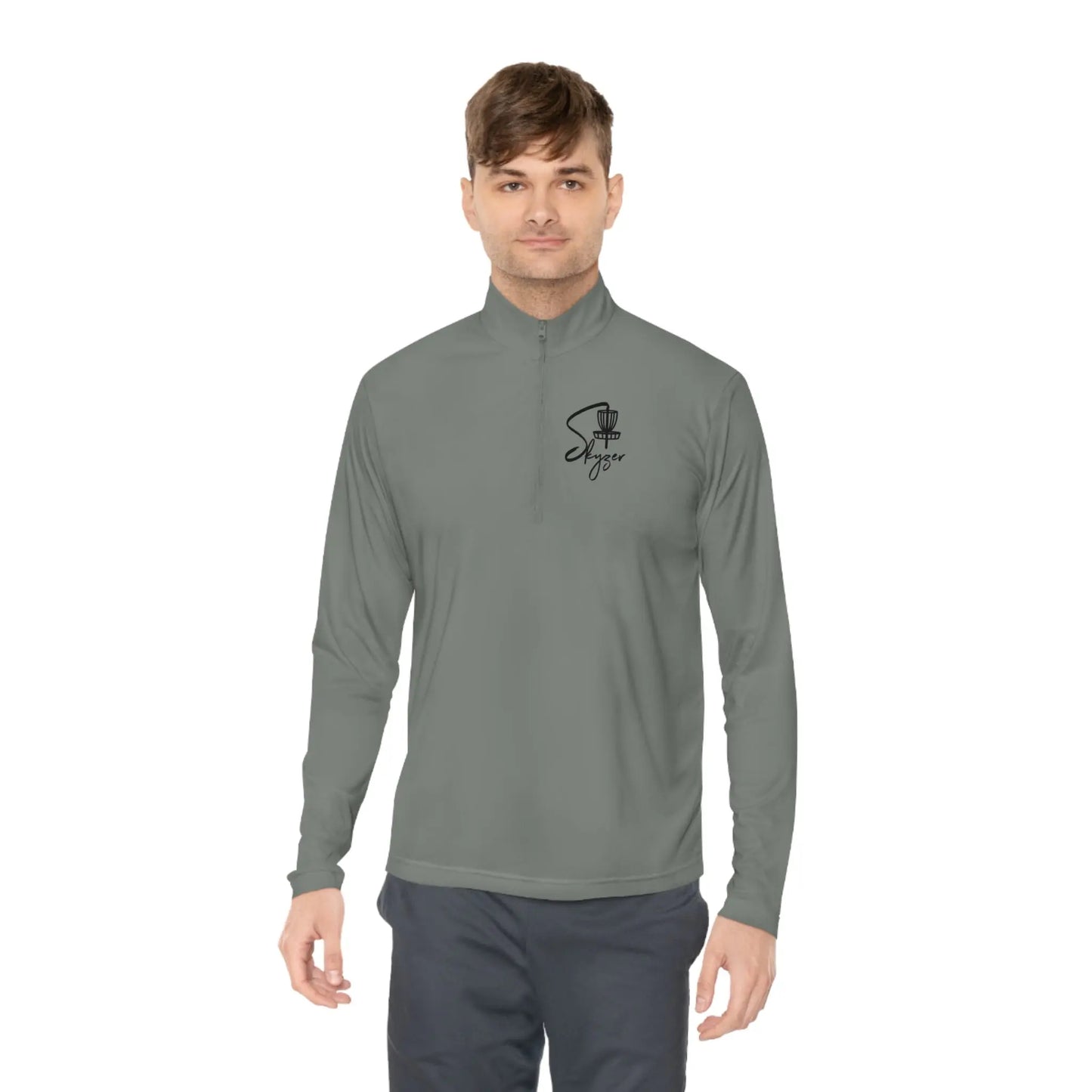 Skyzer Unisex Quarter-Zip Pullover-Skyzer Disc Golf