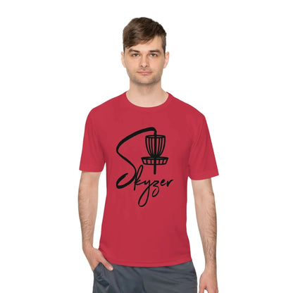 Skyzer Unisex Moisture Wicking T-shirt-Skyzer Disc Golf