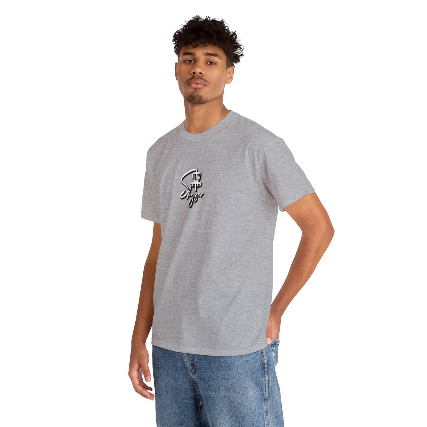 Skyzer Unisex Heavy Cotton Tee-Skyzer Disc Golf