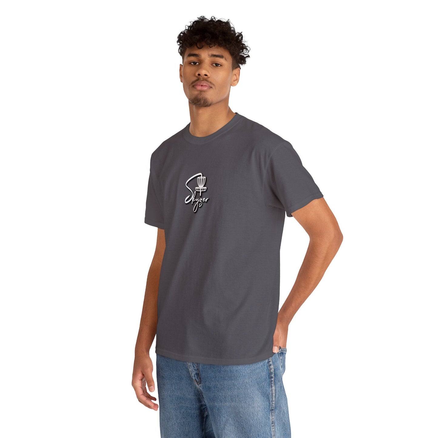 Skyzer Unisex Heavy Cotton Tee-Skyzer Disc Golf