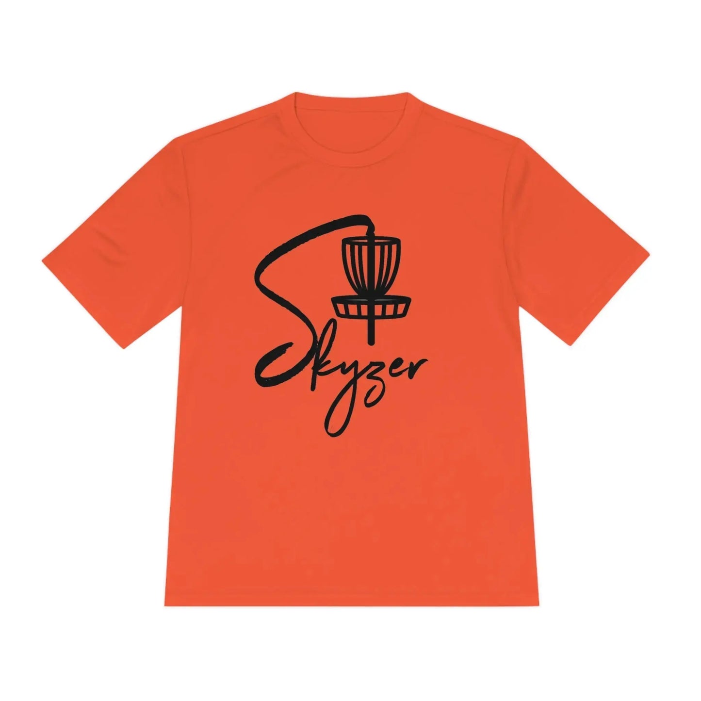 Skyzer Unisex Moisture Wicking T-shirt-Skyzer Disc Golf