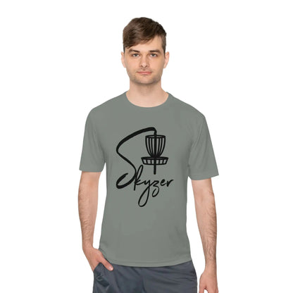 Skyzer Unisex Moisture Wicking T-shirt-Skyzer Disc Golf