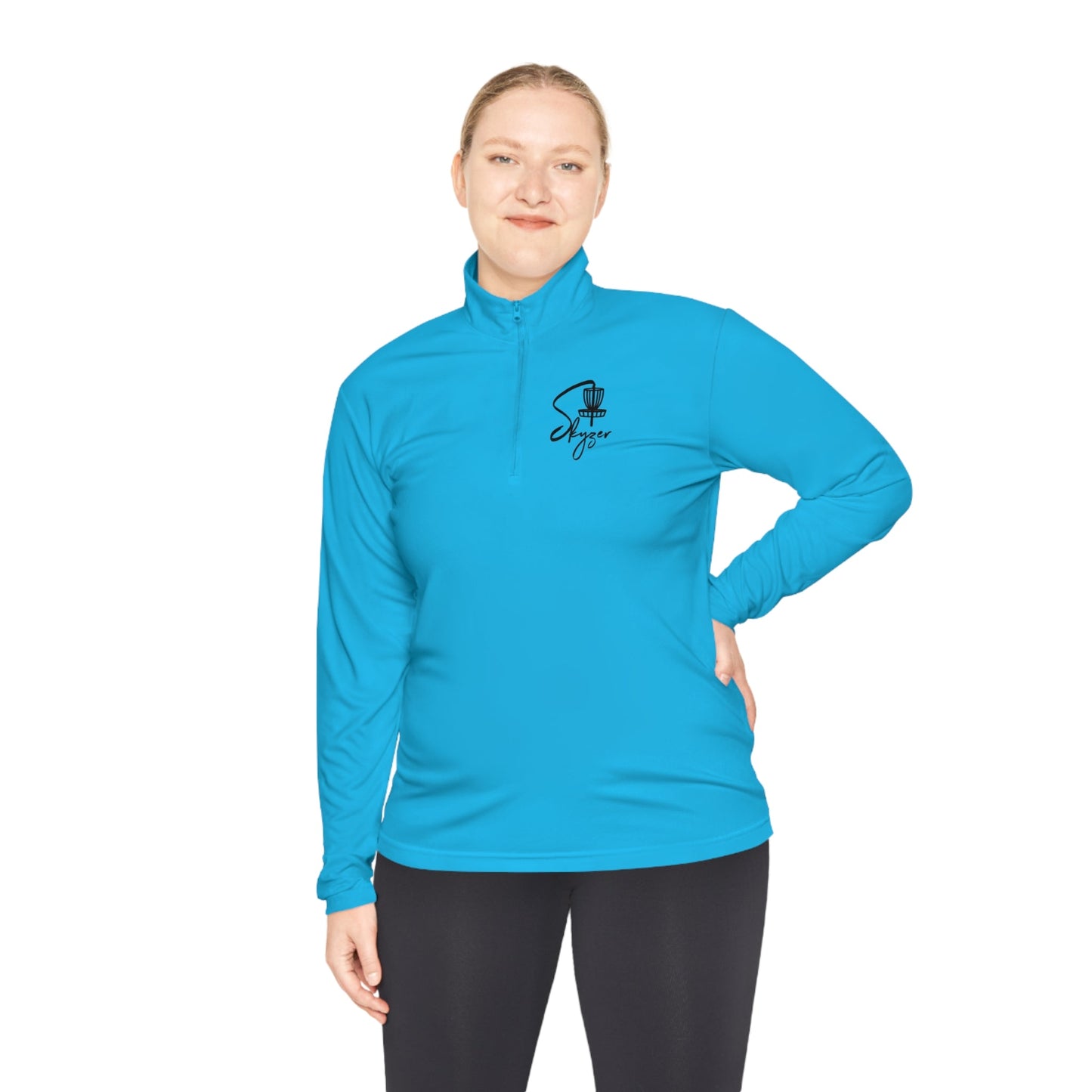 Skyzer Unisex Quarter-Zip Pullover-Skyzer Disc Golf