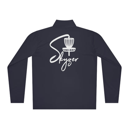 Skyzer Unisex Quarter-Zip Pullover-Skyzer Disc Golf