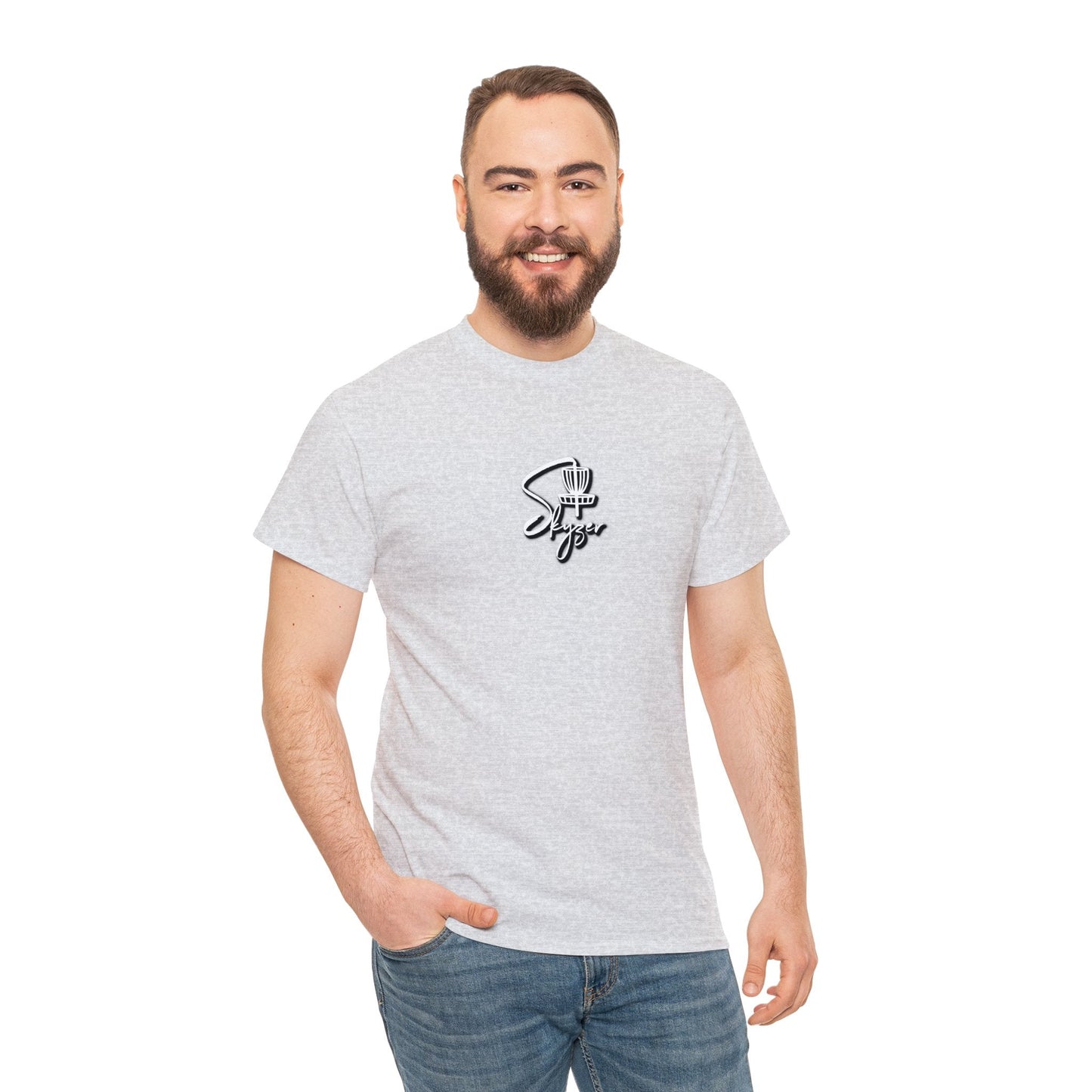 Skyzer Unisex Heavy Cotton Tee-Skyzer Disc Golf