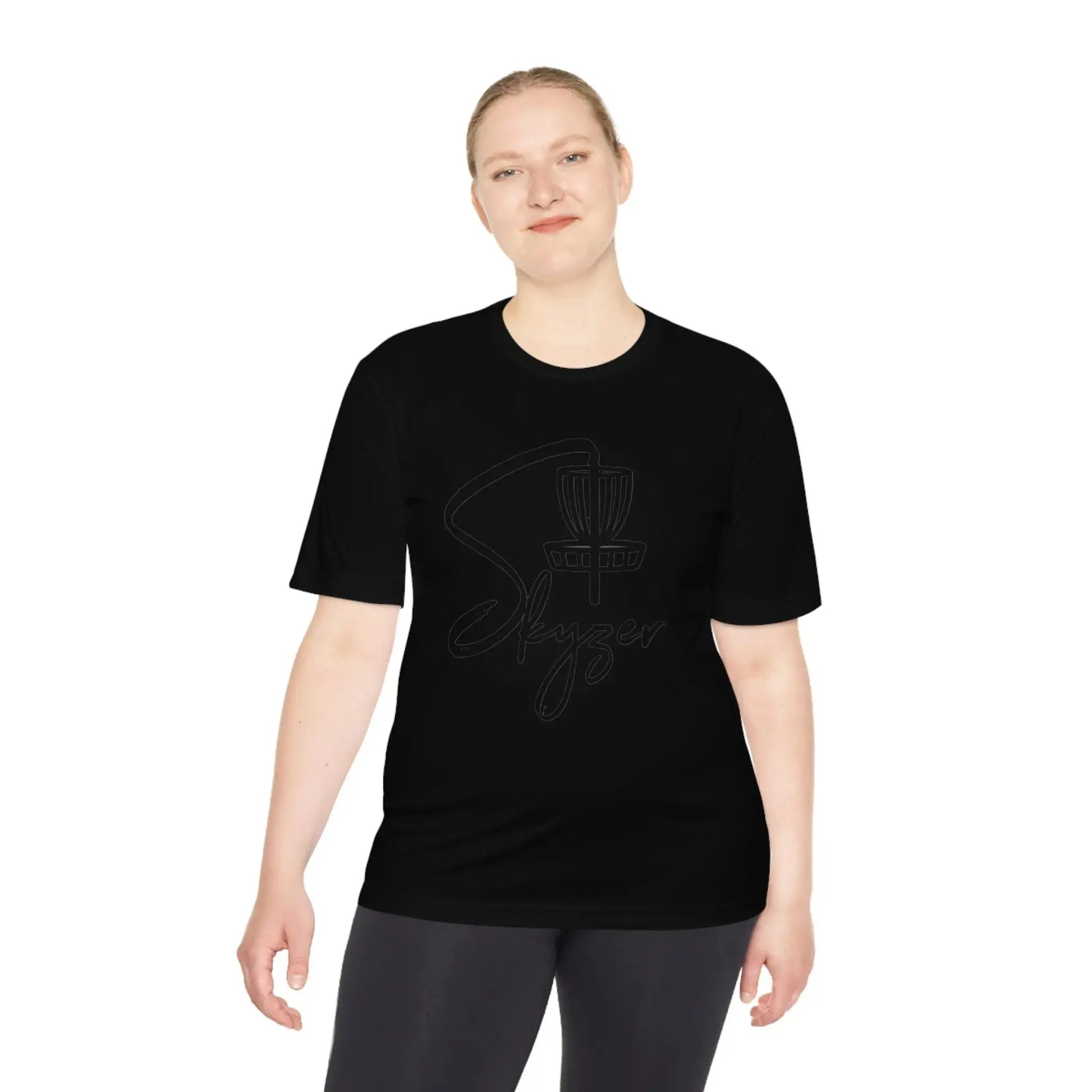 Skyzer Unisex Moisture Wicking T-shirt-Skyzer Disc Golf