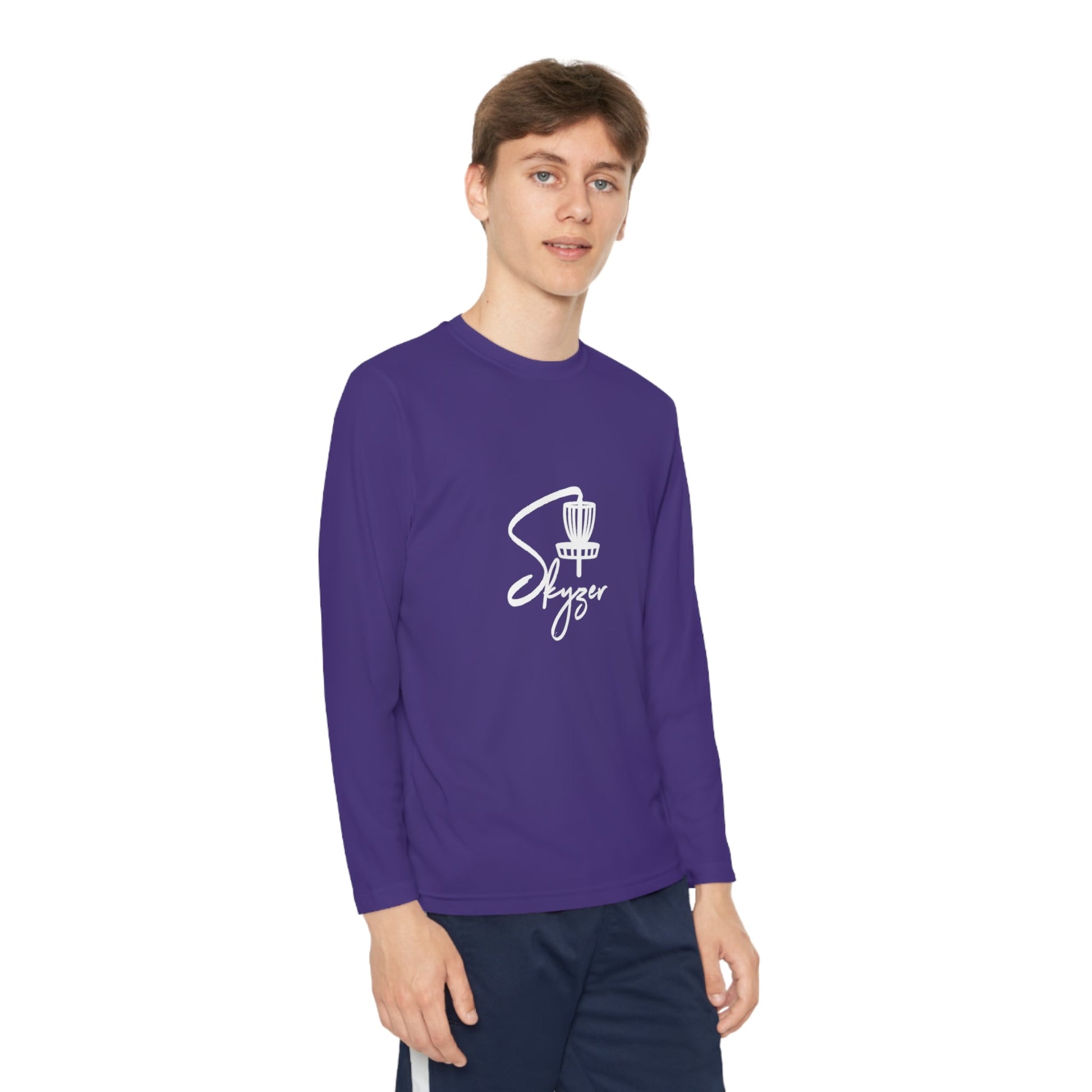 Skyzer Youth Long Sleeve Competitor Tee-Skyzer Disc Golf