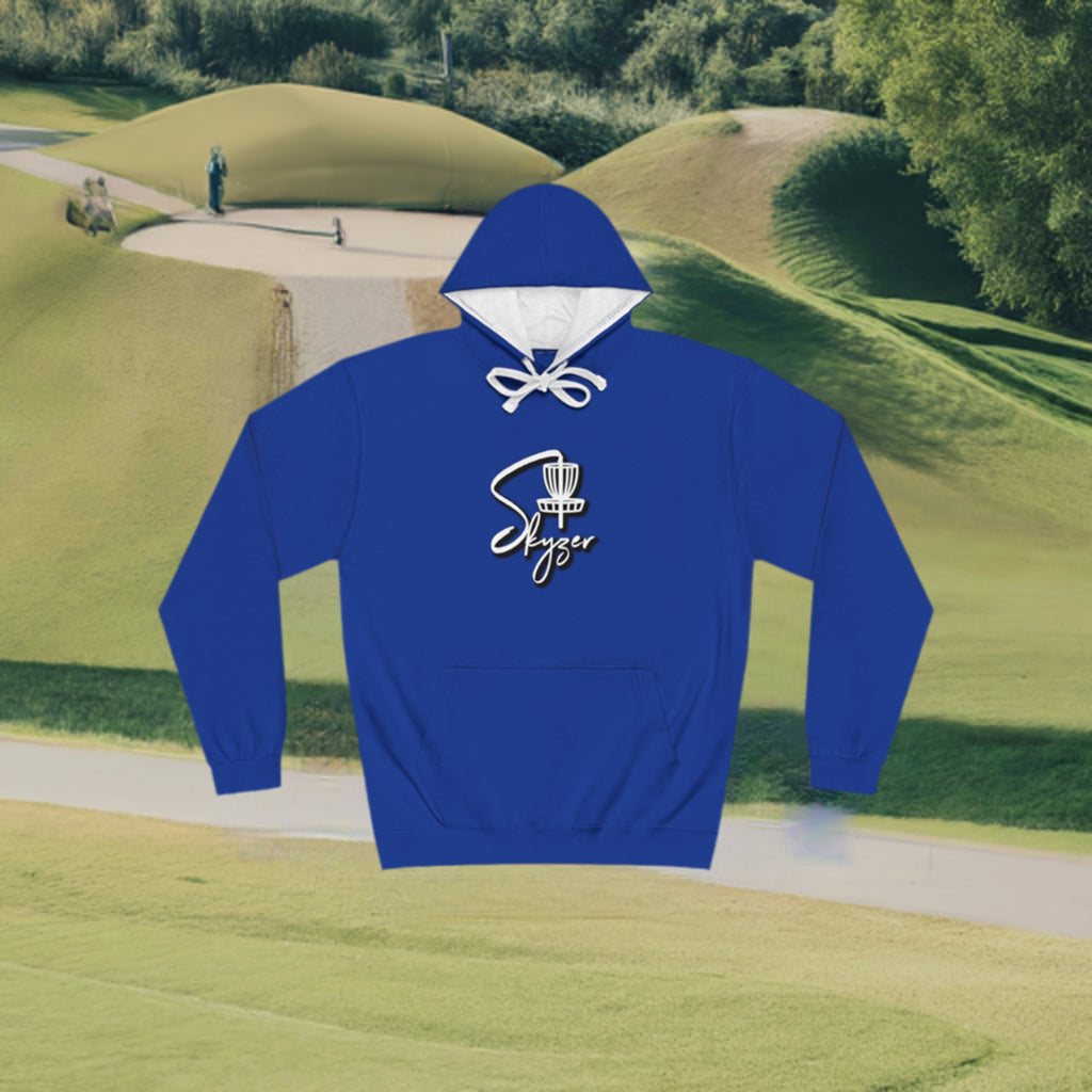 Skyzer Unisex Varsity Hoodie-Skyzer Disc Golf